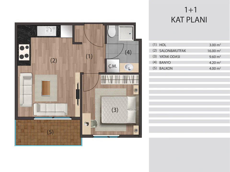 Kınıkoğlu 126 — Kat Planları 1