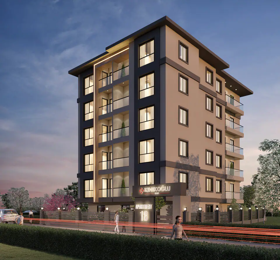 Kınıkoğlu Apartment 18 projesi