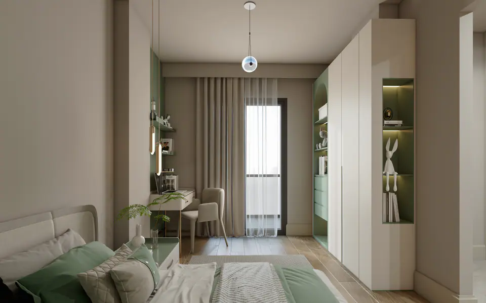 Kınıkoğlu Mahall — İç Görseller — Köşe Villa 6
