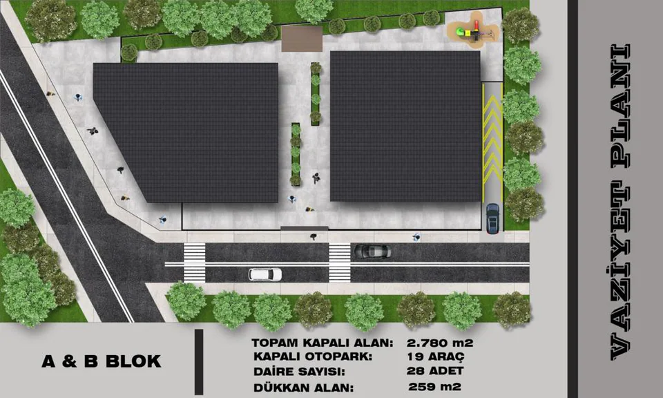 Kınıkoğlu Vira Park — Kat Planları 5